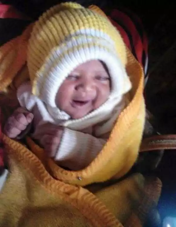 Unbelievable! This Newborn Baby Was Found Baby Inside a Graveyard in Jigawa (Photos)